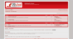 Desktop Screenshot of forum.cadwiesel.de