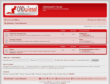 Tablet Screenshot of forum.cadwiesel.de